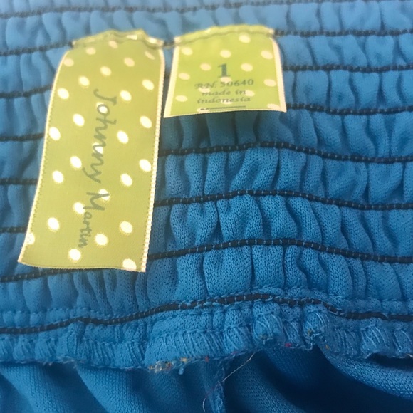 Johnny Martin Flirty Dress Sundress Cocktail Size 1 Umpire Waist - Picture 7 of 8